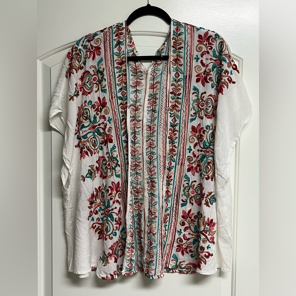 UMGEE M/L  kimono style swim cover up